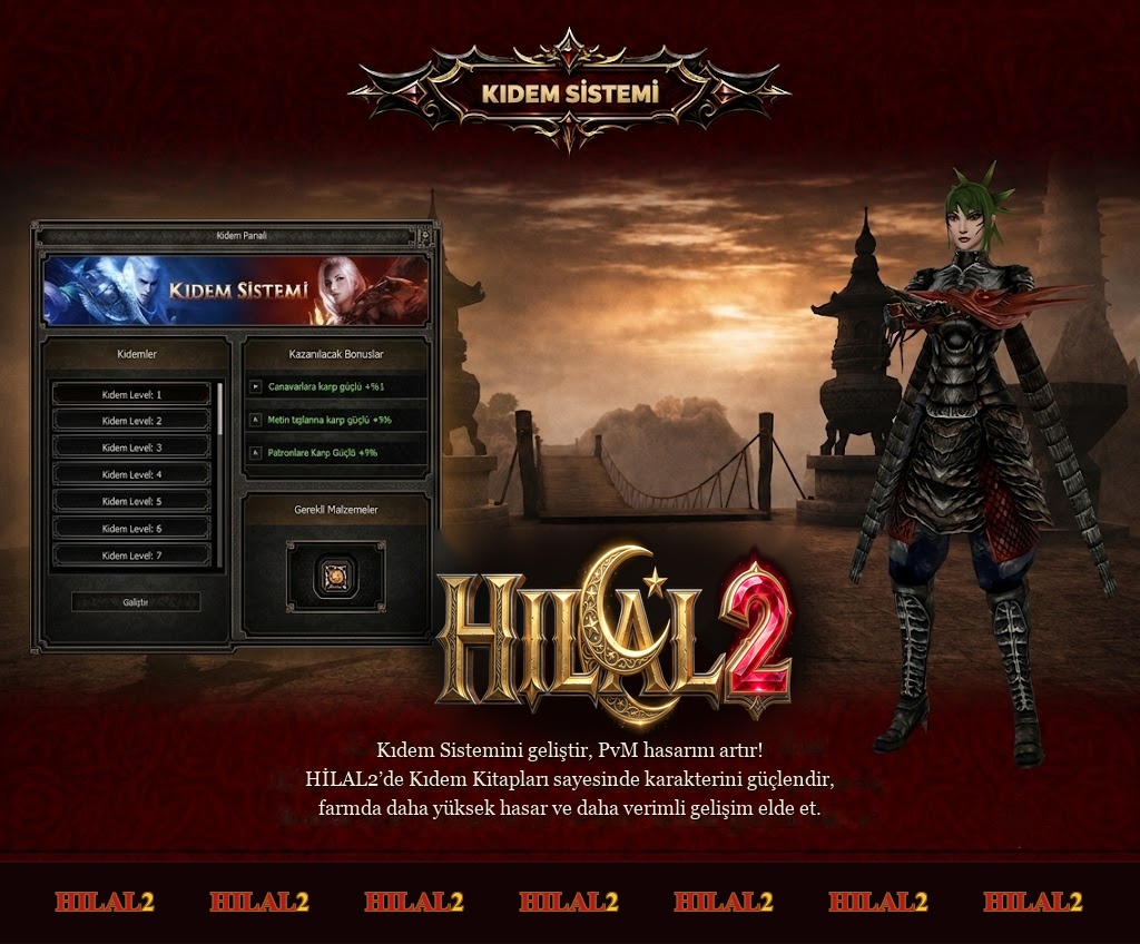 ☪ Hilal2 Kıdem Sistemi